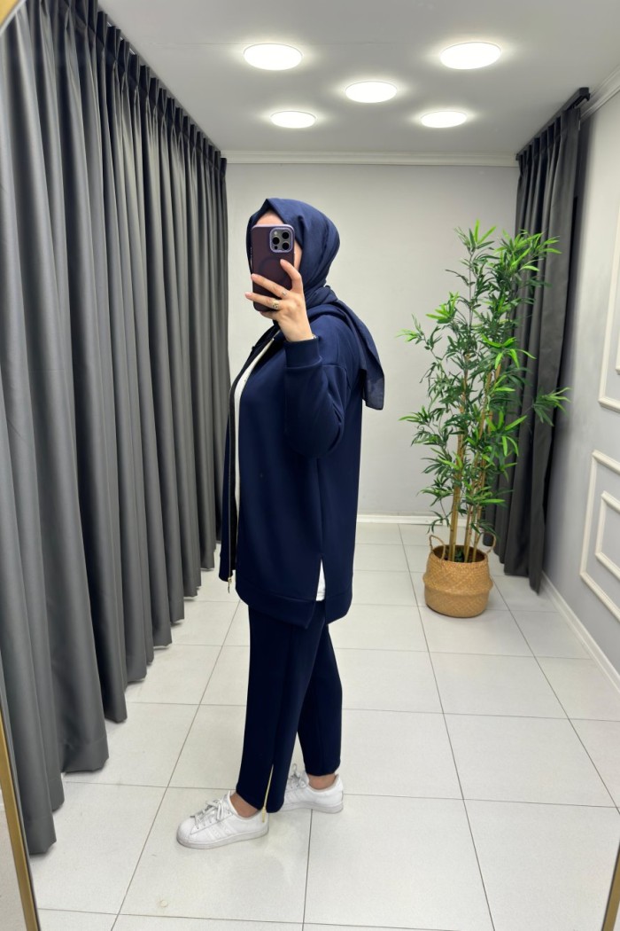 Tina Modal Takım  Lacivert